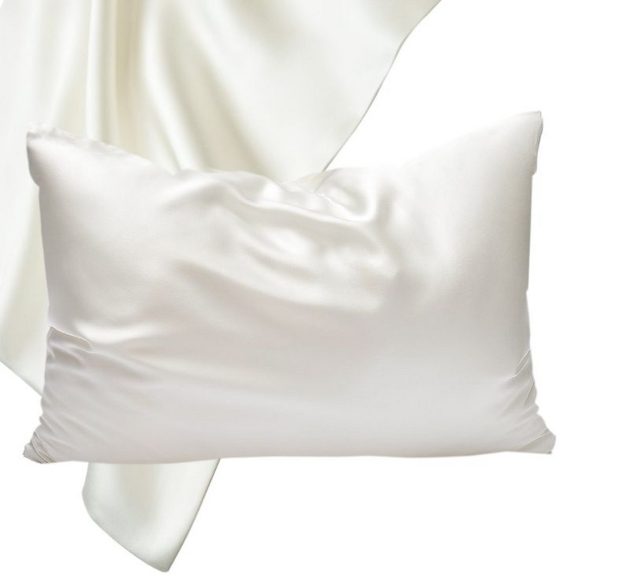 Silk Pillowcase - Pearl White