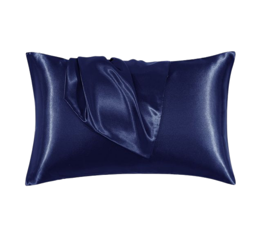Silk Pillowcase - Navy Blue