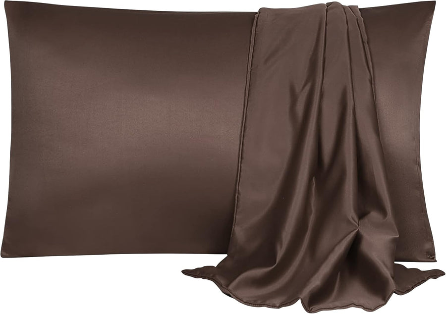 Silk Pillowcase - Espresso