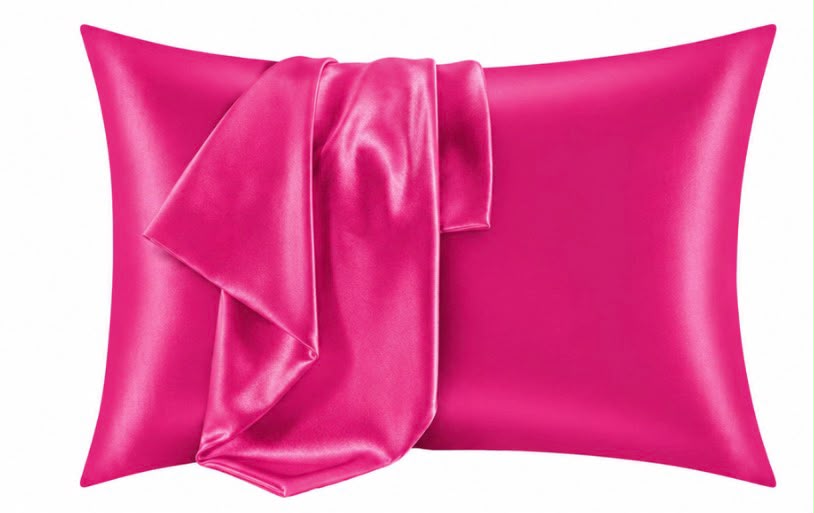Silk Pillowcase - Barbie Pink